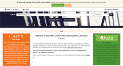 Desktop Screenshot of demo.calyx.net.au